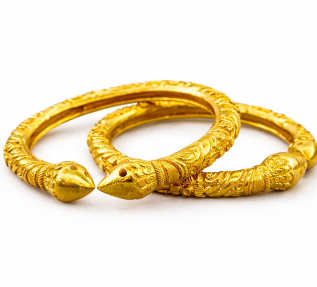 Gold Kada Bangles