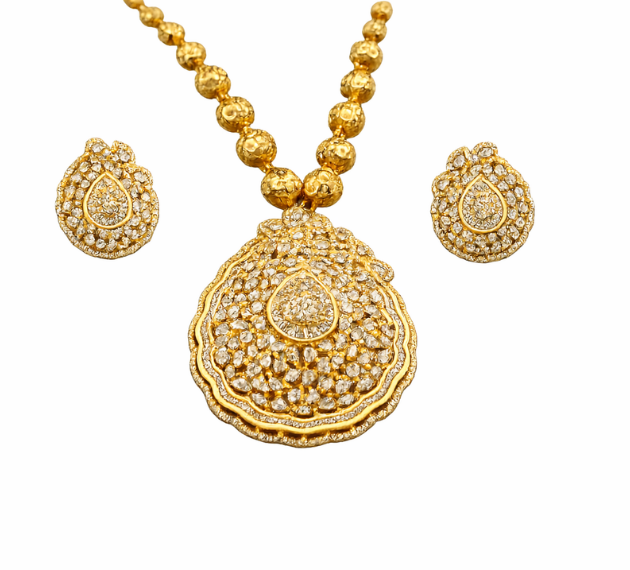 Gold Plated Necklace Set